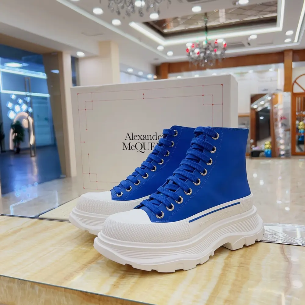 McQueen high-top casual shoes