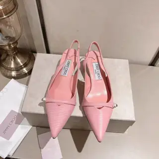Jimmy Choo Jimmychoo mesh pearl sexy kitten heels are now available