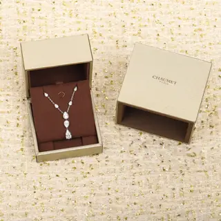 Chaumet teardrop necklace