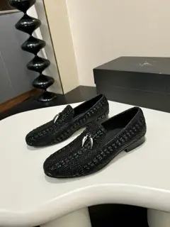 Giuseppe Zanotti leather frosted sole shoes