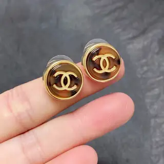 Chanel Double C earrings
