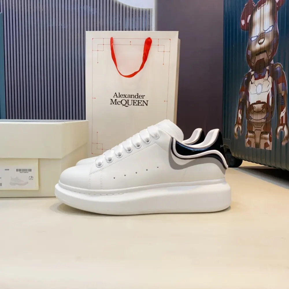 Alexander McQueen classic white shoes
