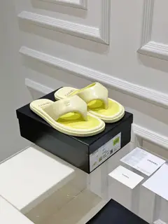 Chanel bread flip-flops are so beautiful