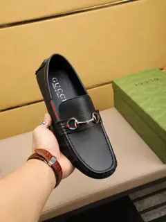 Gucci casual loafers ~ four seasons trendy shoes 》New version from the counter