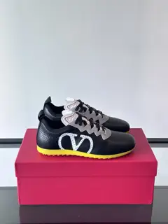 Valentino Chromathon series couples eyelet reflective ballet casual sports shoes Dexun shoes