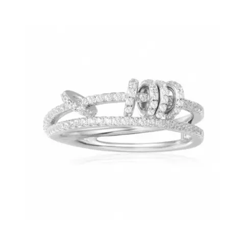 APM Monaco circle ring for women