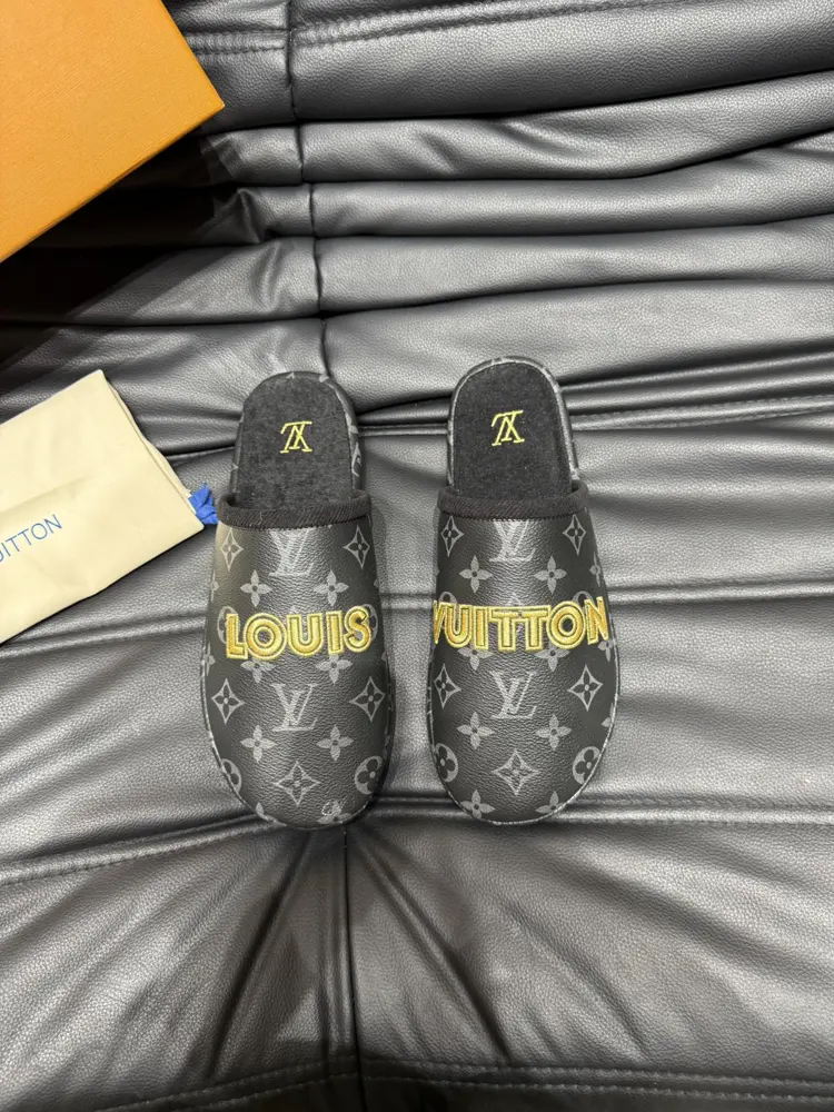 Louis Vuitton luxury slippers