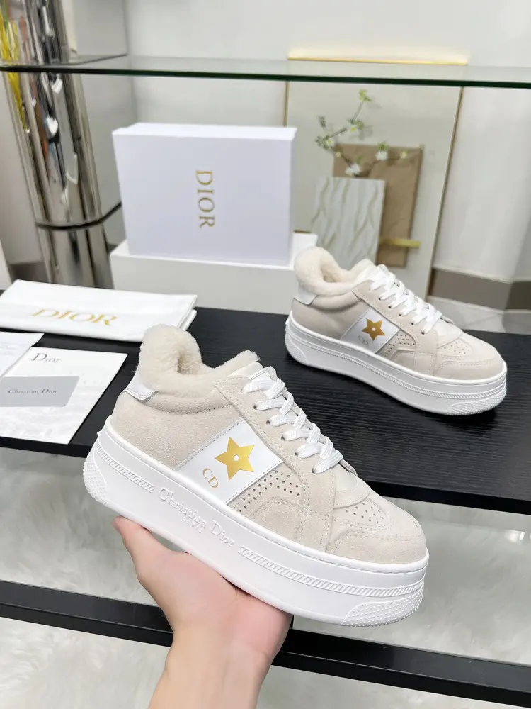 The Dior Star sneaker is a stylish piece that further enriches the collection. The