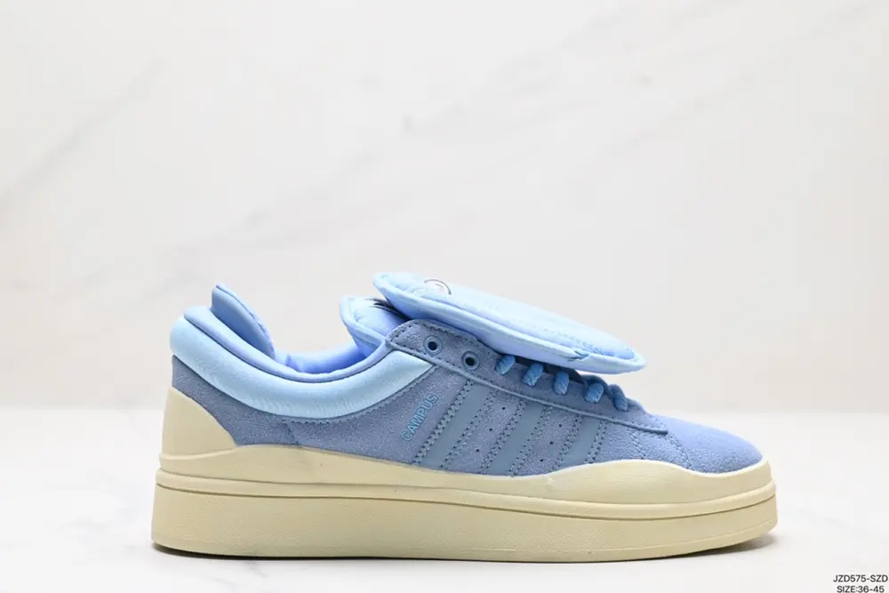 Bad Bunny x adidas originals Campus Bad Bunny Trendy Casual Non-slip Wear-resistant Sneakers FZ5823