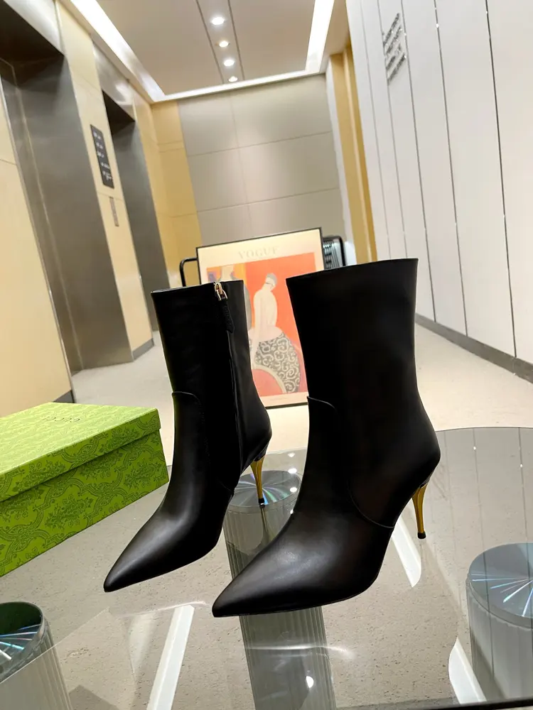 Gucci new 8-inch slim boots