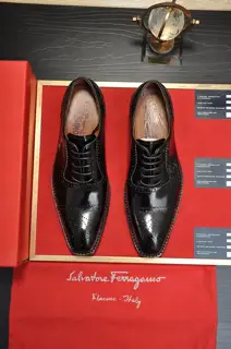 Salvatore Ferragamo casual formal men’s shoes Purchased from Hong Kong counters