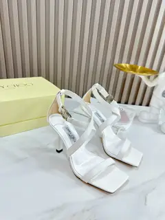 JIMMY CHOO D-buckle rhinestone model