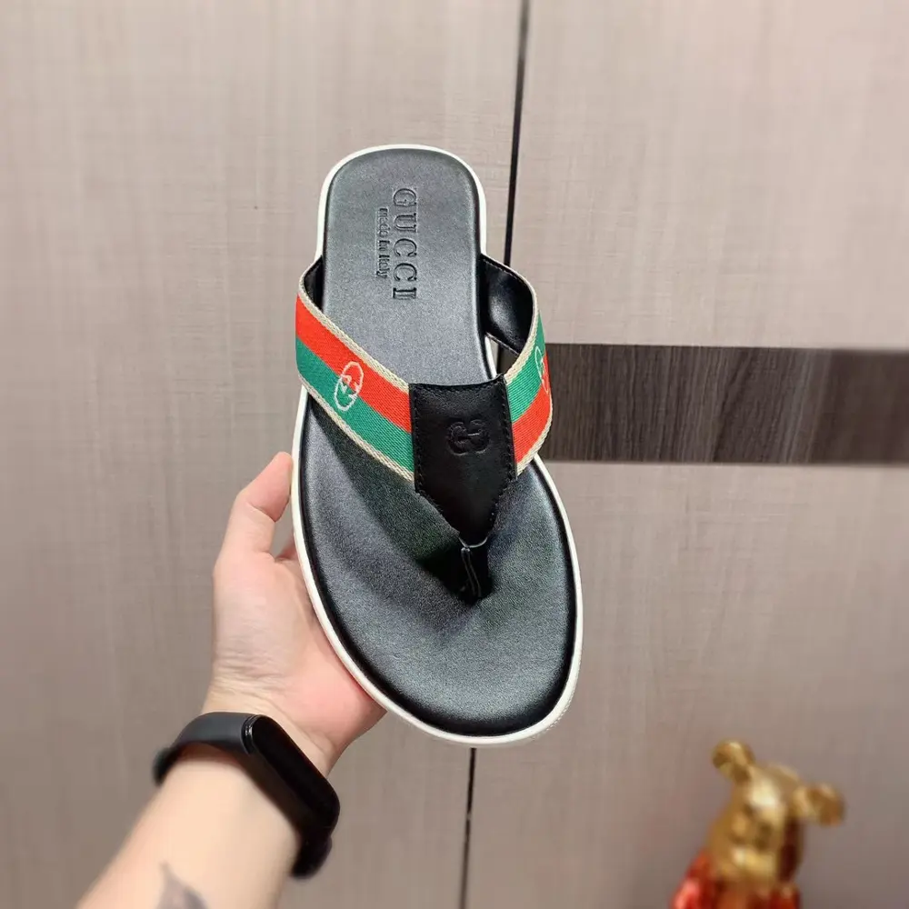 Gucci slippers top purchasing agent Italy imported original selected cowhide
