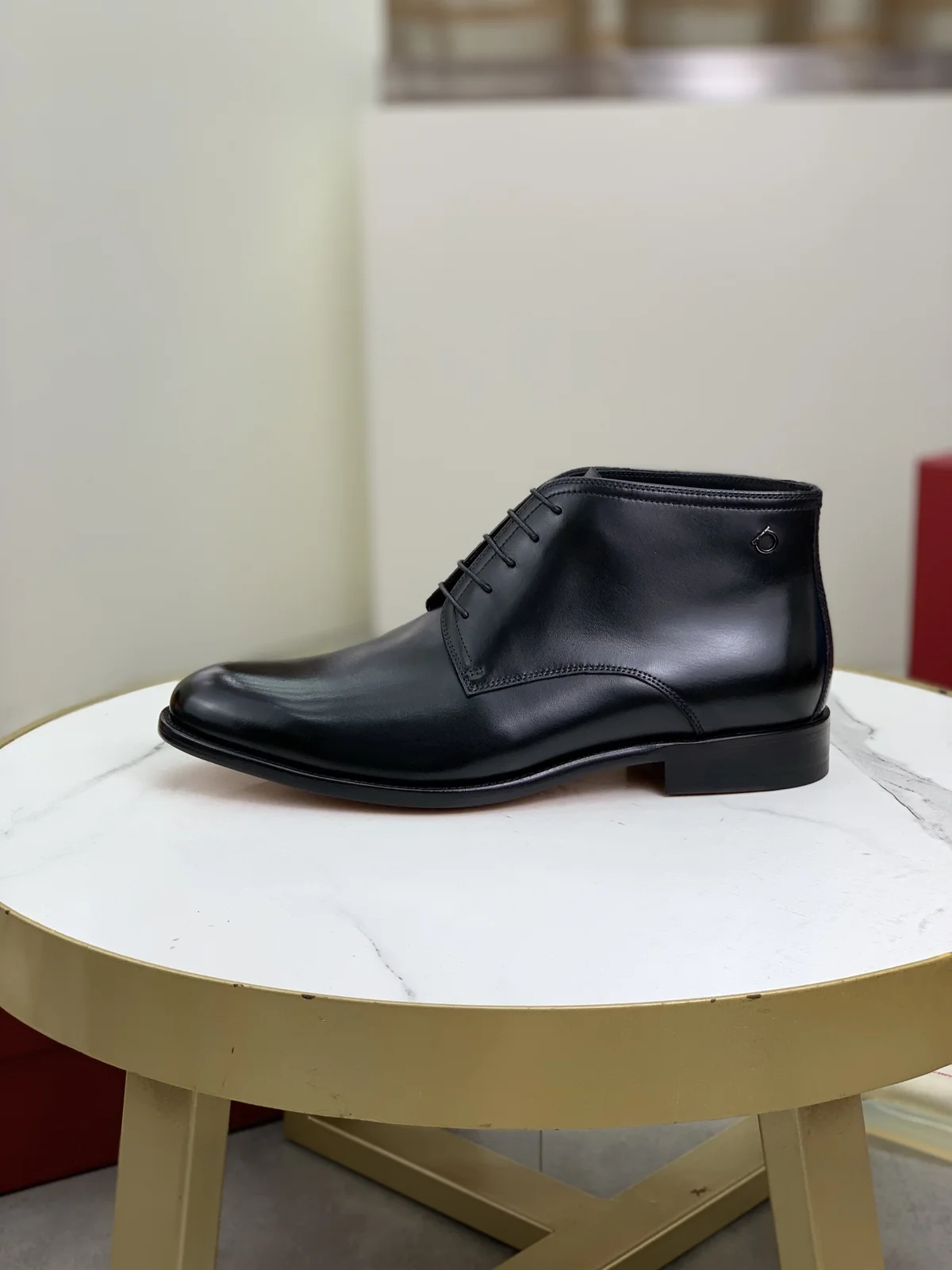Salvatore Ferragamo business high-top boots