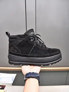 UGG new style wool lace-up casual outdoor short boots Trey outdoor style