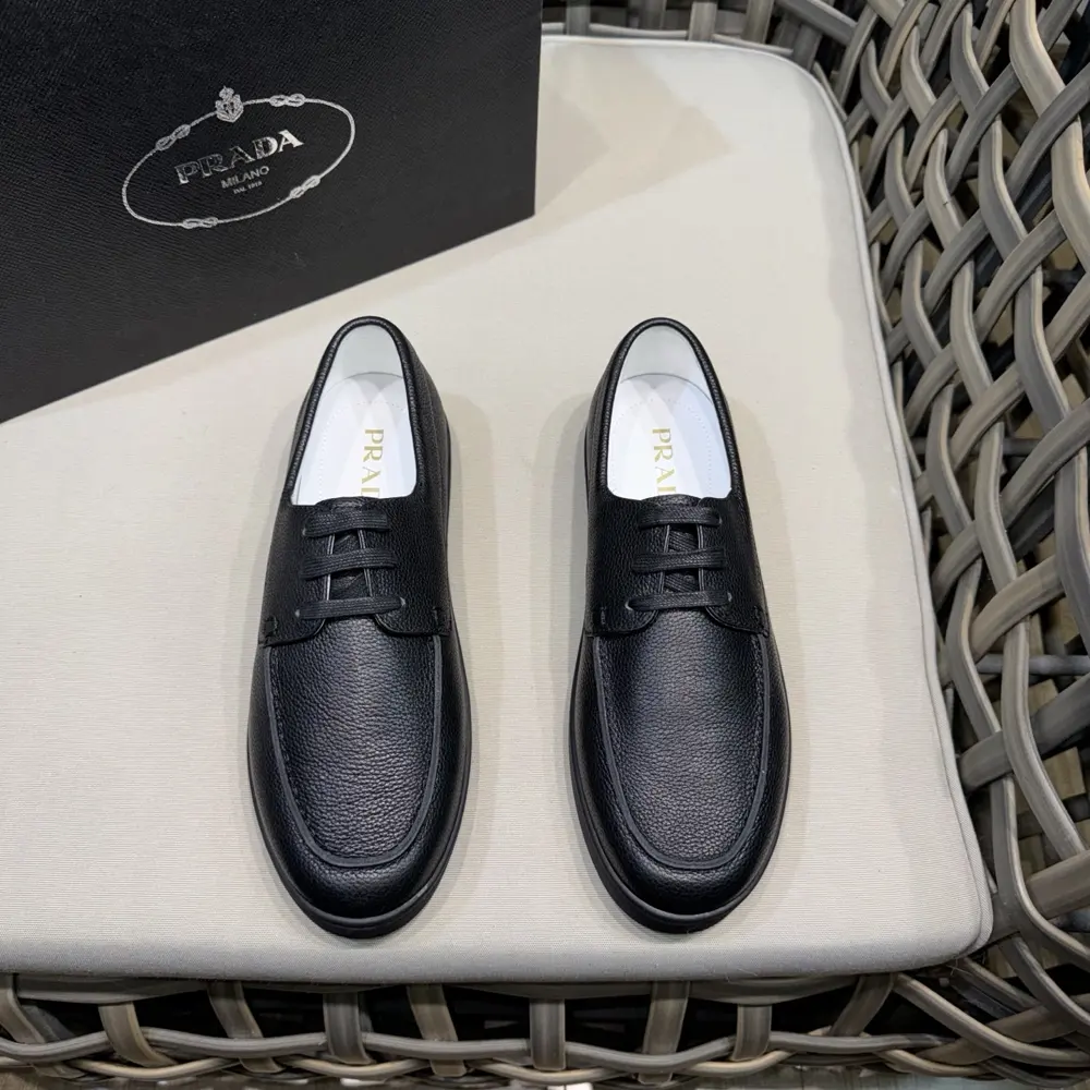Prada men’s shoes are hot selling at the counter|Dongguan products|High-quality products