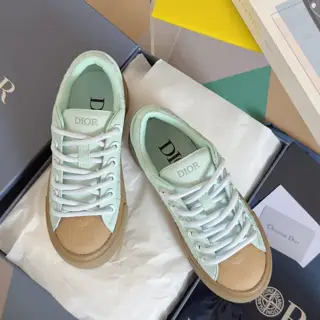 Dior x Denim Tears joint collaboration B33 series couple models leisure sports shoes