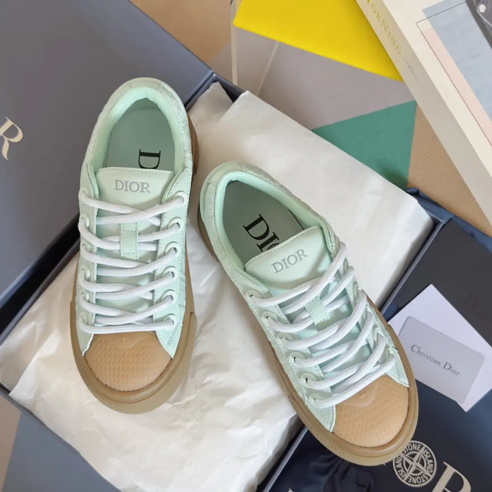 Dior x Denim Tears joint collaboration B33 series couple models leisure sports shoes