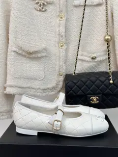 Chanel Milano fashion show Mary Jane shoes