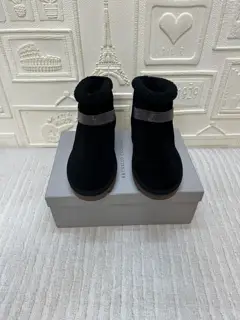 Brunello Cucinelli lambskin low boots