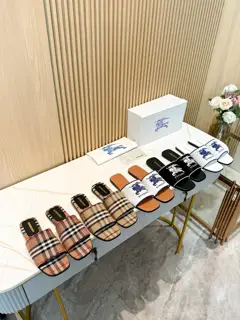 Burberry launched a new style of slippers in 2024