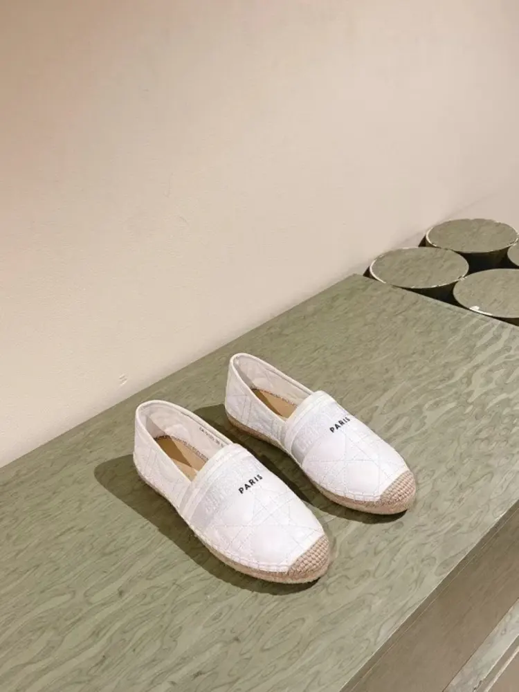 Dior Fisherman Shoes Series 2025 Early Spring New Electric Embroidery Series