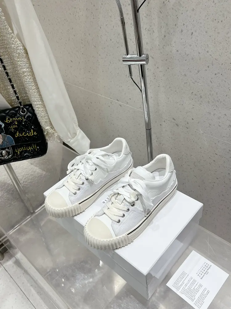 Maison Margiela worn-out German training shoes
