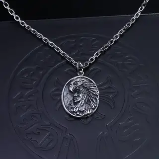 Chrome Hearts Chrome Hearts Awesome letter necklace