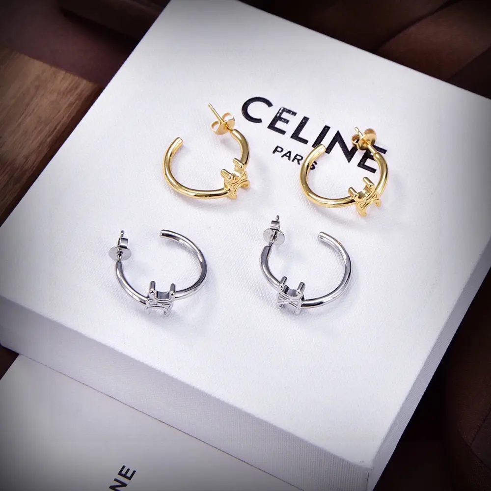 Celine Arc de Triomphe earrings
