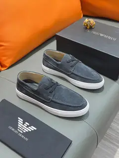 Armani slip-on shoes