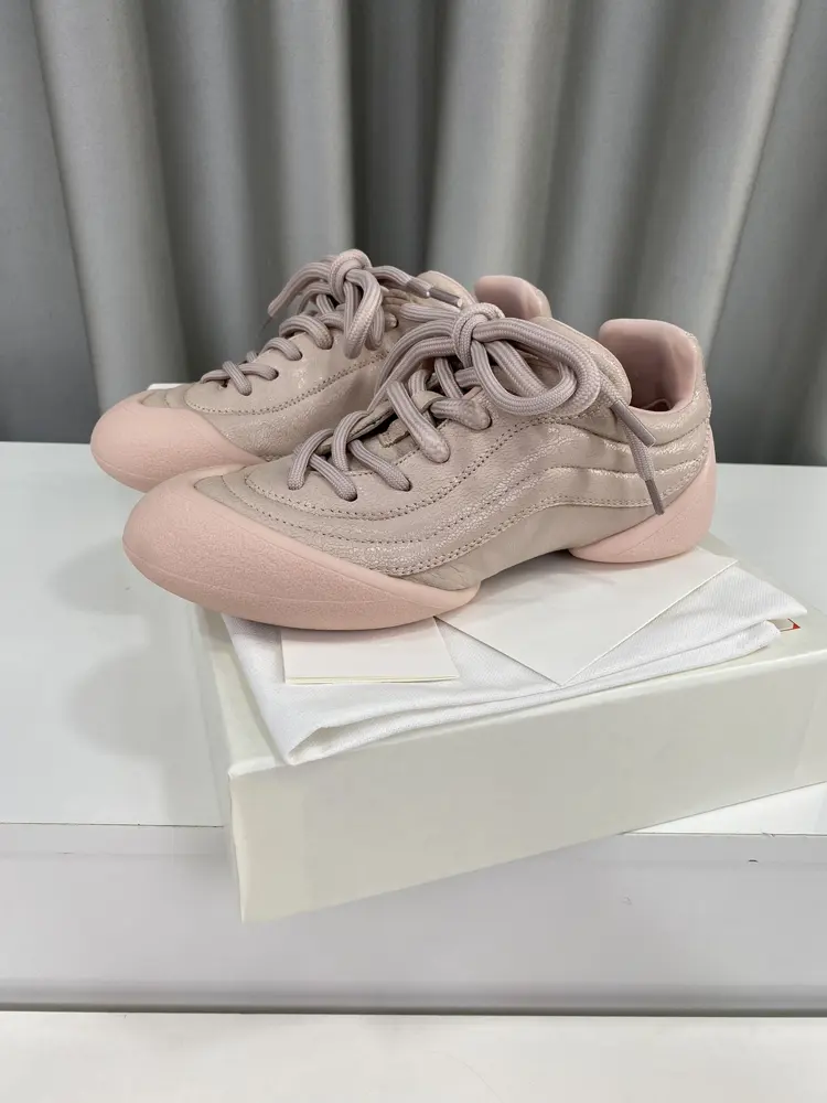 Alexander McQueen Flexion series couples retro casual sneakers