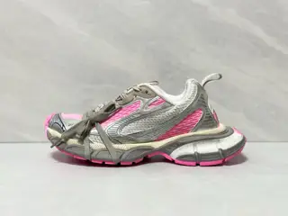 Balenciaga 3XL mesh lace-up distressed low-top dad shoes for men and women