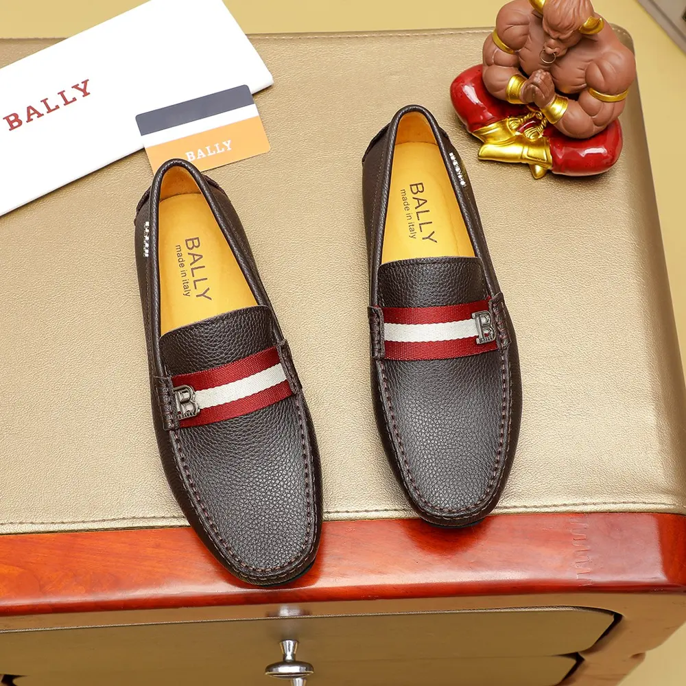 Bally loafers are on sale at the counter