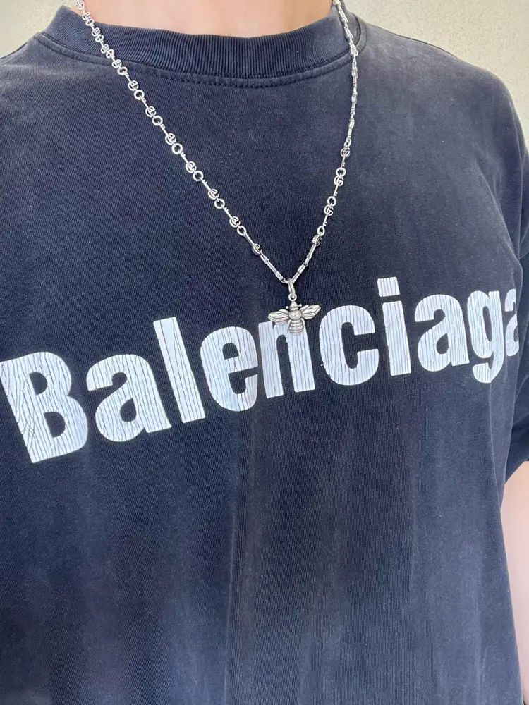 GucciThe latest Gucci necklace with a higher grade chain