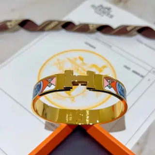Hermes bracelet v gold original custom Hermes bracelet enamel craftsmanship is too
