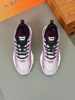 Dior Chrono series thick-soled mesh color-blocked running shoes