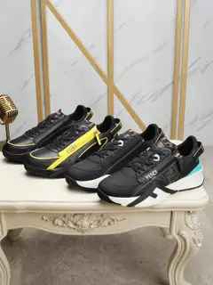 FENDI Classic Flow Series Sneakers Casual Running Shoes