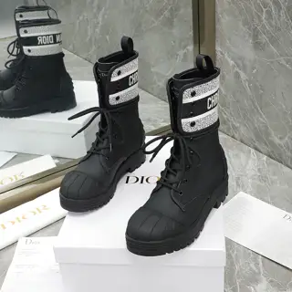 Dior 2021 Fall/Winter Haute Couture Angelababy Yang Ying Same Lace-up Shell Toe Knight