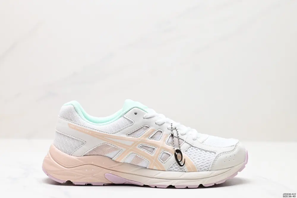 ASICS breathable mesh upper with some synthetic leather material
