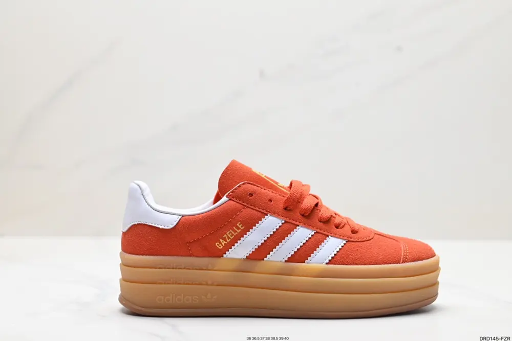 Adidas Gazelle Bold w low-top retro versatile casual sports sneakers IG8672
