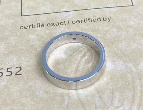Cartier Signature ring. Compared with the LOVE series