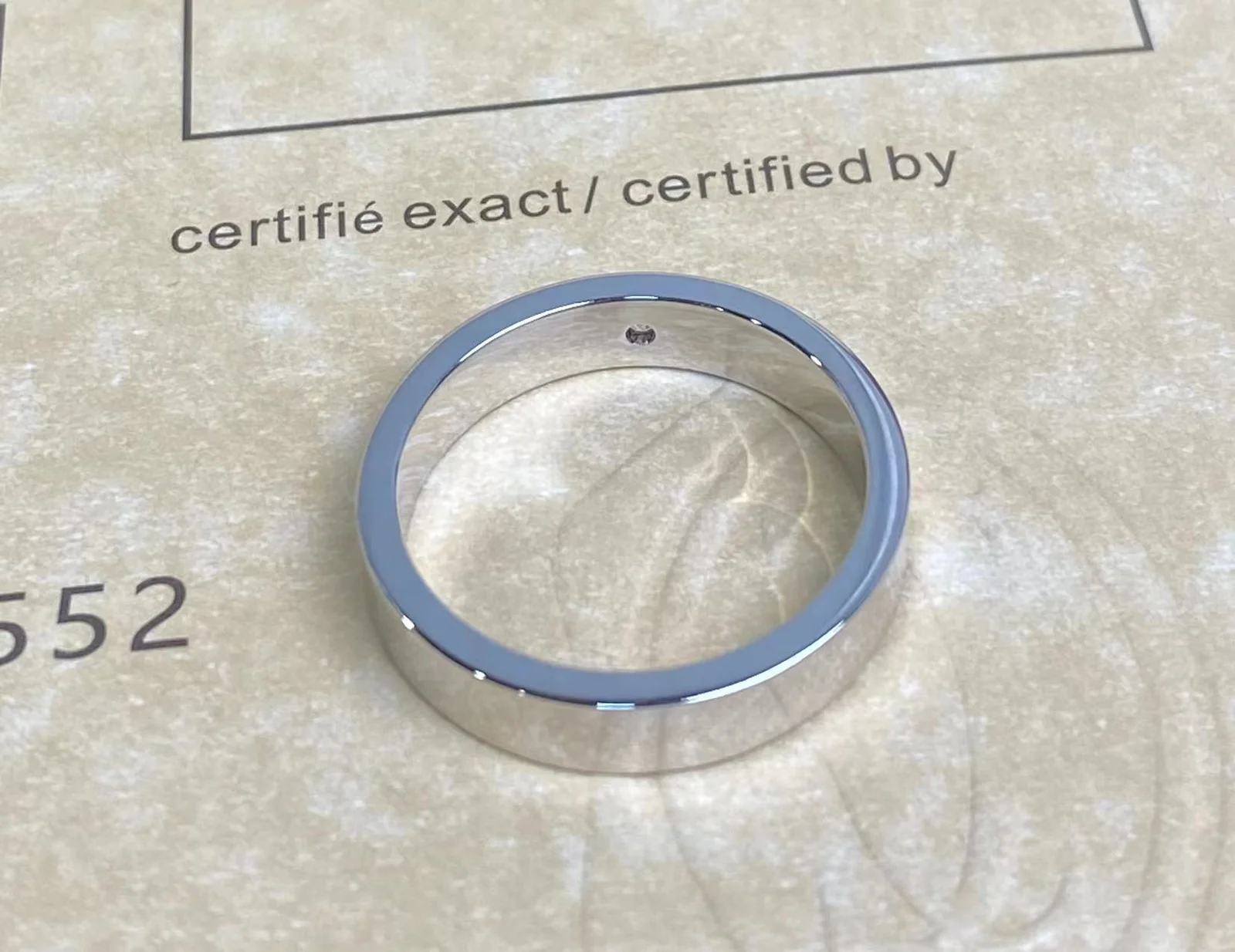 Cartier Signature ring. Compared with the LOVE series