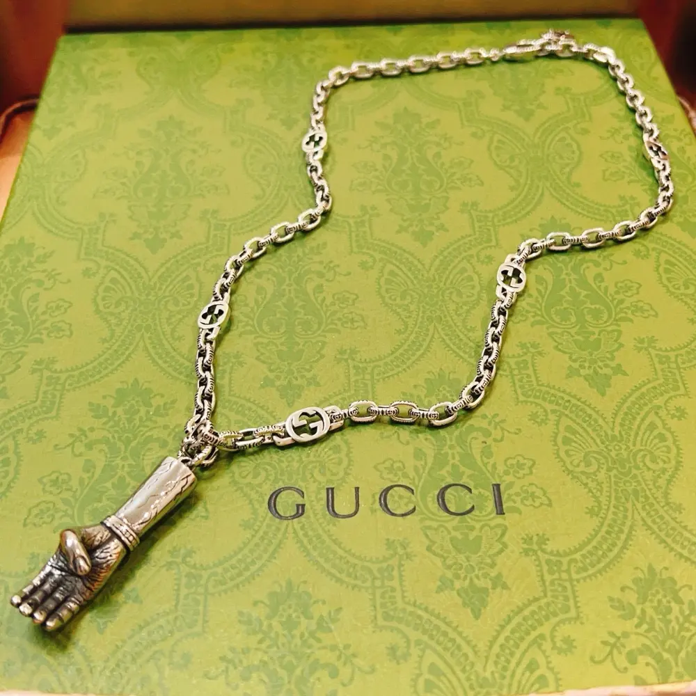 Gucci necklace 2024 latest chain with higher grade