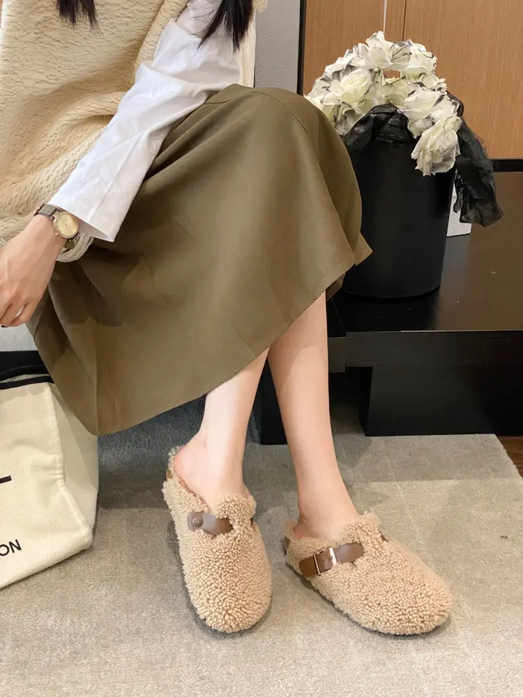 Birkenstock wool shoes