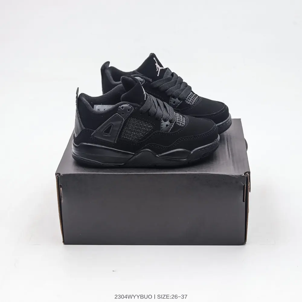 Jordan Nike Air Jordan 4 AJ4 Joe 4 children’s shoes retro casual sports culture basketball
