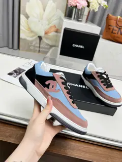Chanel casual sports skateboard shoes