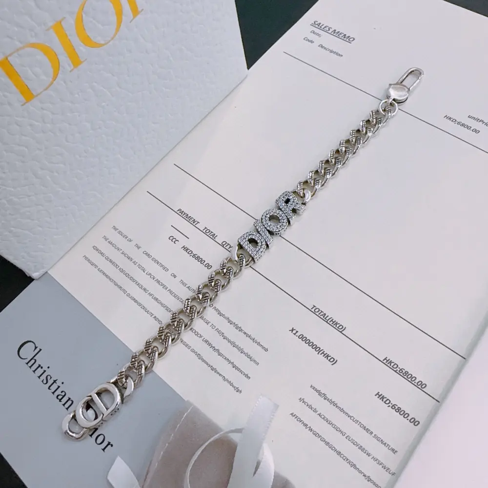 DIOR new style High quality Dior bracelet original goods counter new model retro fashion