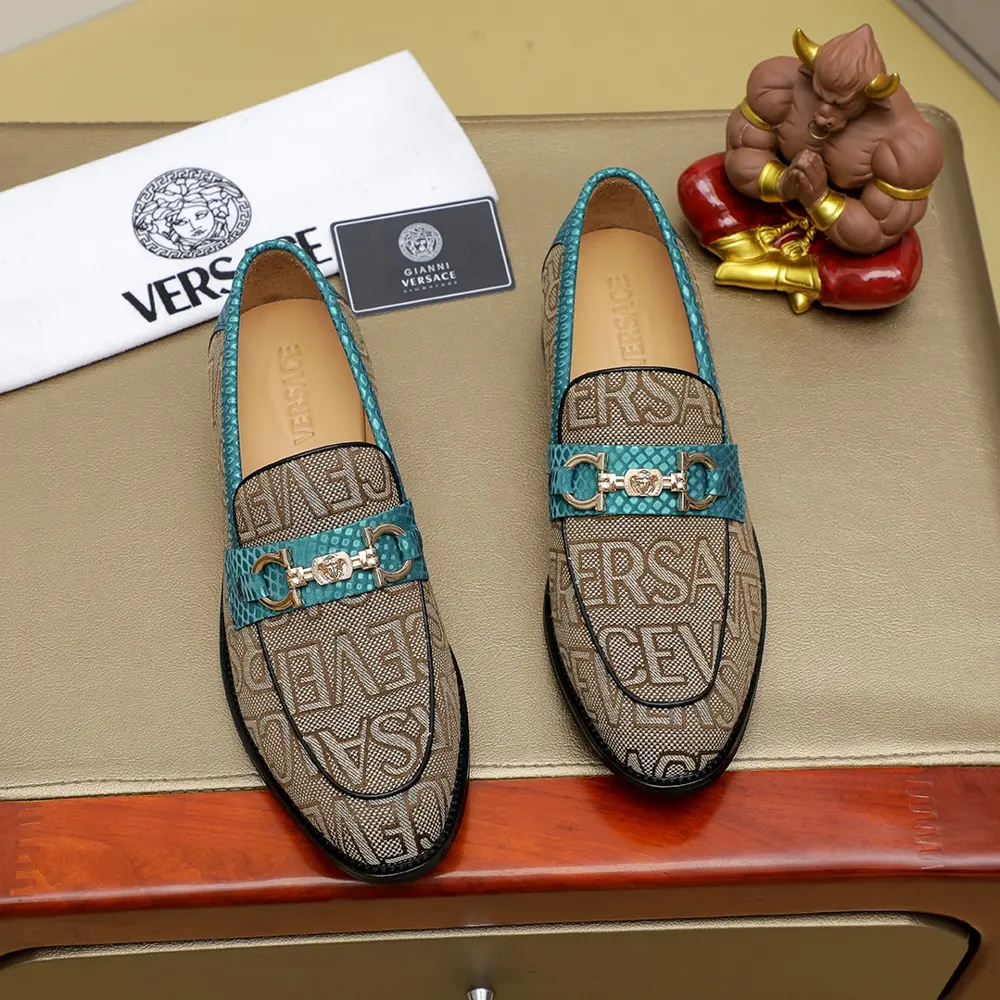 Versace new avant-garde versatile fashion men’s shoes private version mold