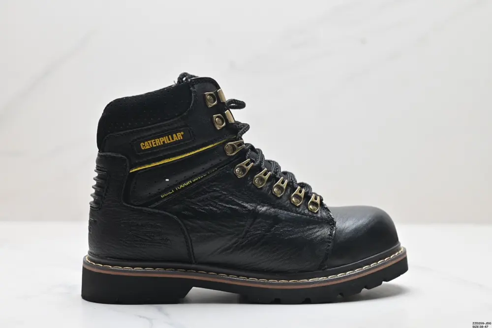 CAT new bulldozer casual fashion men’s casual leather shoes original quality company CAT