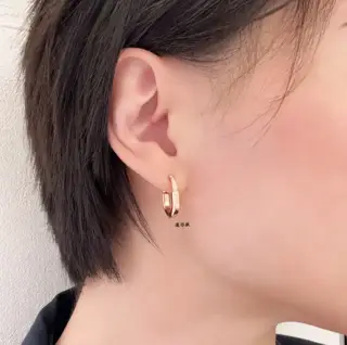 Tiffany mini lock earrings